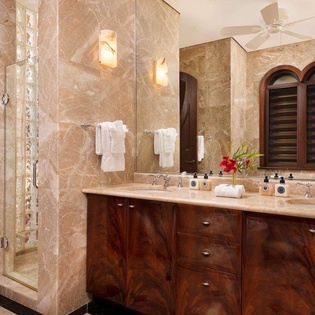 Bathroom at IE EMC, Silly Creek/Taylors, Turks & Caicos