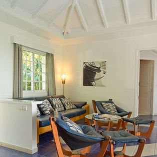 Living Room at WV EZE, Lorient Beach, St. Barthelemy