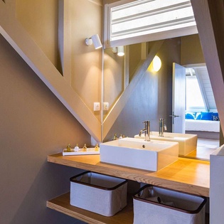 Bathroom at WV ZUL, Vitet, St. Barthelemy