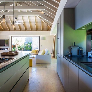 Kitchen at WV BLK, Marigot, St. Barthelemy