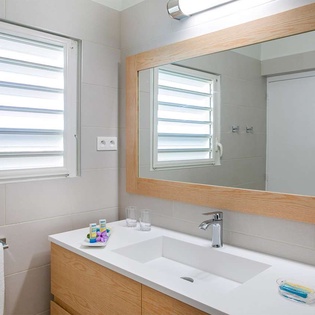 Bathroom at PIE FAL, Hillside/Terres Basses, St. Martin