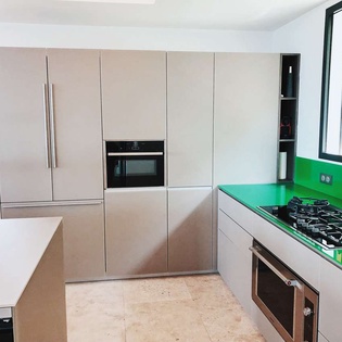 Kitchen at WV JSA, Lurin, St. Barthelemy