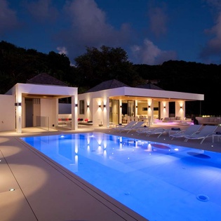 Villa Pool at WV VIT, Lurin, St. Barthelemy