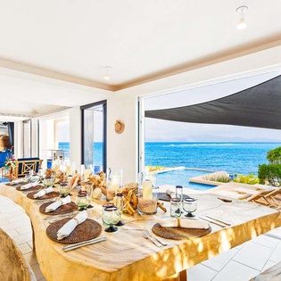 Dining Room at RIC LIM, Little Harbour, Anguilla