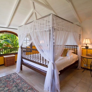 Bedroom at WV KDY, Marigot, St. Barthelemy