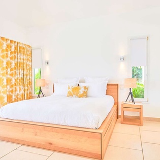 Bedroom at WV ANK, Colombier, St. Barthelemy