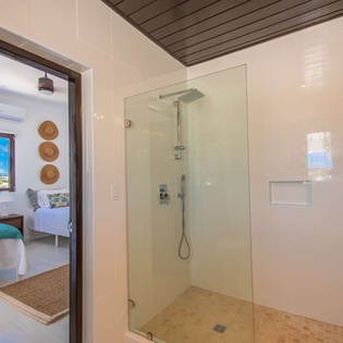 Bathroom at AXA PBA, Blowing Point, Anguilla
