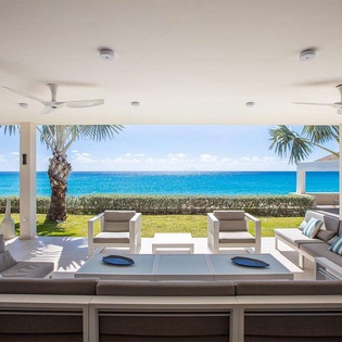 Veranda at PIE TNS, Beach Side/Baie Longue, St. Martin