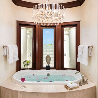 Bathroom at IE EMC, Silly Creek/Taylors, Turks & Caicos