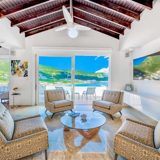 Living Room at SXM AML, Guana Bay, St. Martin