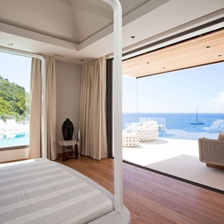 Bedroom at WV VIT, Lurin, St. Barthelemy