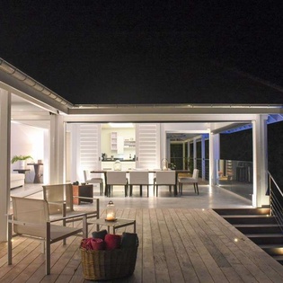 Patio at WV ABB, Vitet, St. Barthelemy