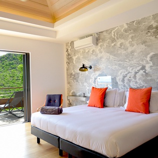 Bedroom at WV APK, Flamands, St. Barthelemy