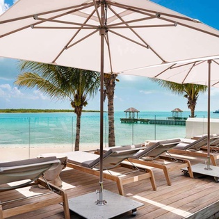 Deck at TC CAB, Grace Bay/Leeward, Turks & Caicos