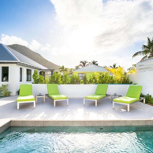 Villa Pool at WV LIL, Lorient, St. Barthelemy