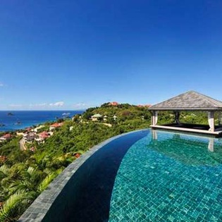 Villa Pool at WV FLC, Lurin, St. Barthelemy