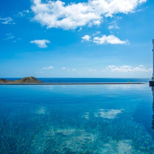 Villa Pool at WV CAO, Toiny, St. Barthelemy