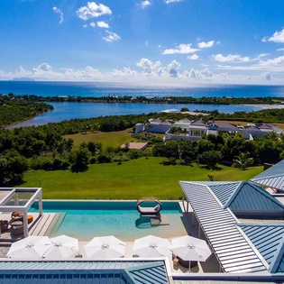 The view from PIE AVN, Hillside/Terres Basses, St. Martin