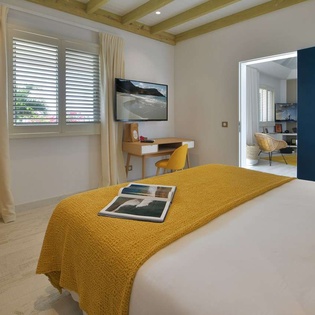 Bedroom at WV ALW, Colombier, St. Barthelemy