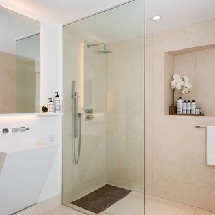Bathroom at TC TRI, Long Bay Beach, Turks & Caicos