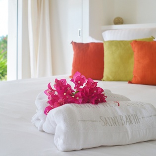 Bedroom at WV APN, Mont Jean, St. Barthelemy