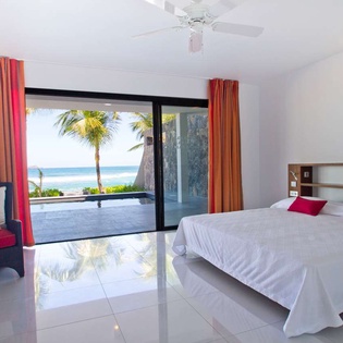 Bedroom at WV BAS, Lorient Beach, St. Barthelemy