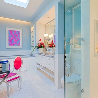 Bathroom at AXA CER, Barnes Bay, Anguilla