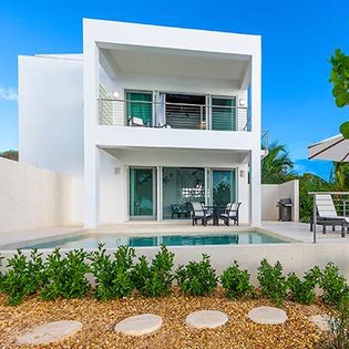 Exterior of TC CAP, Sapodilla Bay, Turks & Caicos