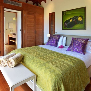 Bedroom at WV MJP, Flamands, St. Barthelemy