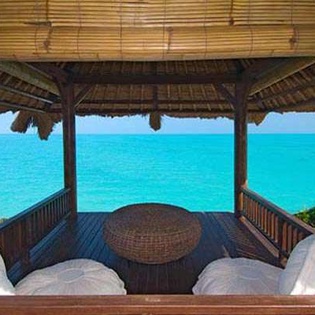 Gazebo at IE BAL, Turtle Tail, Turks & Caicos