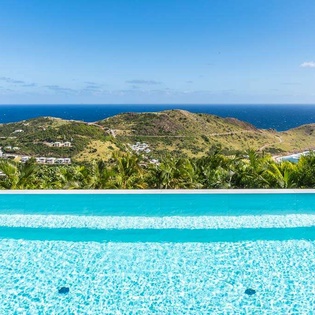 Villa Pool at WV RSD, Vitet, St. Barthelemy
