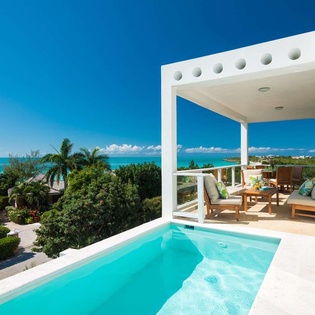 Villa Pool at IE VBL, Ocean Pt/Taylors, Turks & Caicos