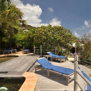 Deck at WV KDY, Marigot, St. Barthelemy