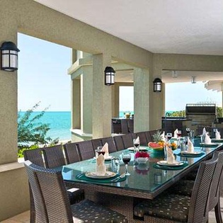Dining Room at IE VAR, Long Bay Beach, Turks & Caicos