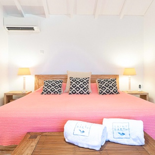 Bedroom at WV REL, St. Jean, St. Barthelemy