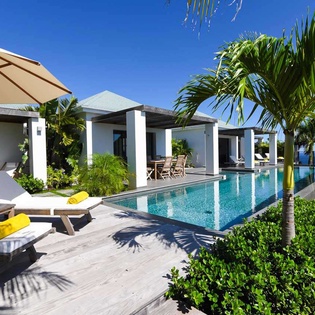 Patio at WV VLY, Vitet, St. Barthelemy