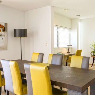 Dining Room at PIE FAR, Beachfront/Cupecoy, St. Martin