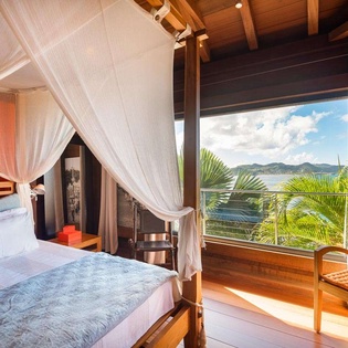 Bedroom at WV BAY, Pointe Milou, St. Barthelemy