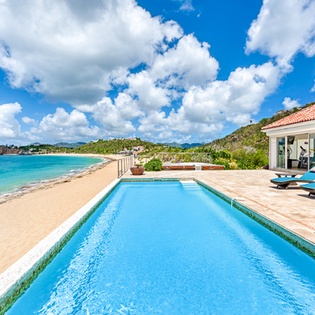 Villa Pool at SXM LVB, Beach Side/Baie Rouge, St. Martin