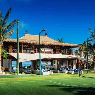 Exterior of NEC GRH, Necker Island, Necker