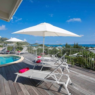 Deck at PIE OCV, Hillside/Orient, St. Martin