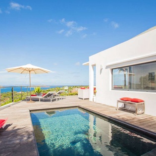 Villa Pool at WV AGV, Vitet, St. Barthelemy