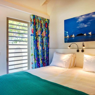 Bedroom at WV YEB, Pointe Milou, St. Barthelemy