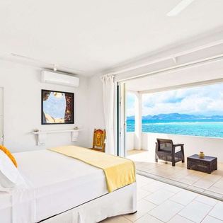 Bedroom at RIC LIM, Little Harbour, Anguilla