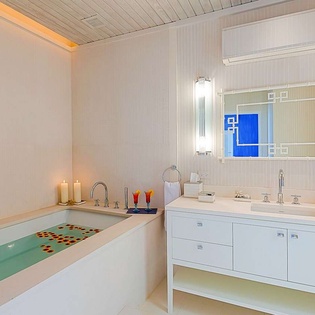 Bathroom at AXA CER, Barnes Bay, Anguilla
