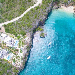 Aerial photo of ANI EST, Little Bay, Anguilla
