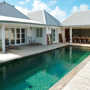 Villa Pool at WV EBA, Vitet, St. Barthelemy