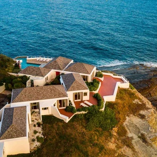 Aerial photo of WV MOZ, Pointe Milou, St. Barthelemy