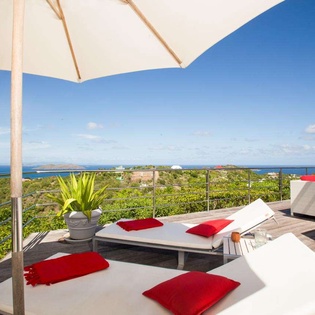 Deck at WV AGV, Vitet, St. Barthelemy