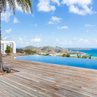 Deck at WV ECO, Gouverneur, St. Barthelemy